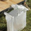 Trash Bag Holder Hanging Rack Can Bracket Dustbin Cage Silver 5