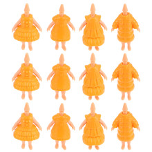 12 Unidades De Bonecas Com Acessórios E Roupas Brinquedo