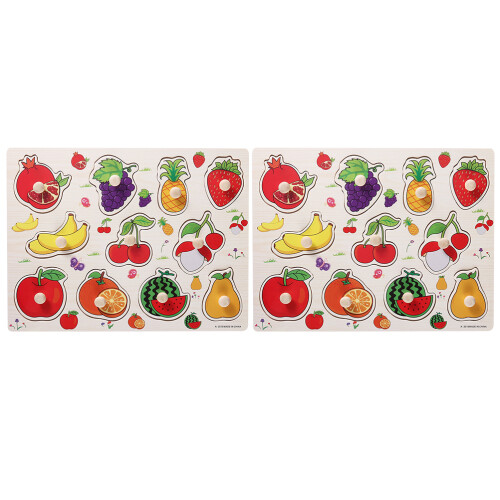 4Sets Fruit Speelgoed Voor Kinderen Educatief Kleurrijk 1