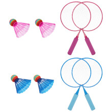8 St Badmintonracket Set Voor Kinderen Met 2 Rackets En 2 Ballen
