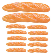 12St Minibrödsmodeller, Mini Husbröd För Dockskåp Dekorationsbröd