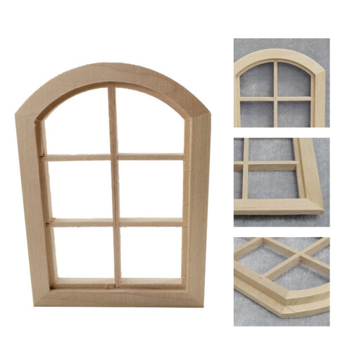 Fönstermodell Diy Miniatyrinredning 2