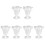 6St Durabele Mini Cups Plastic Voor Mini Tekens En Decoratie 4