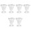 6St Durabele Mini Cups Plastic Voor Mini Tekens En Decoratie 5