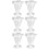 6St Durabele Mini Cups Plastic Voor Mini Tekens En Decoratie 10