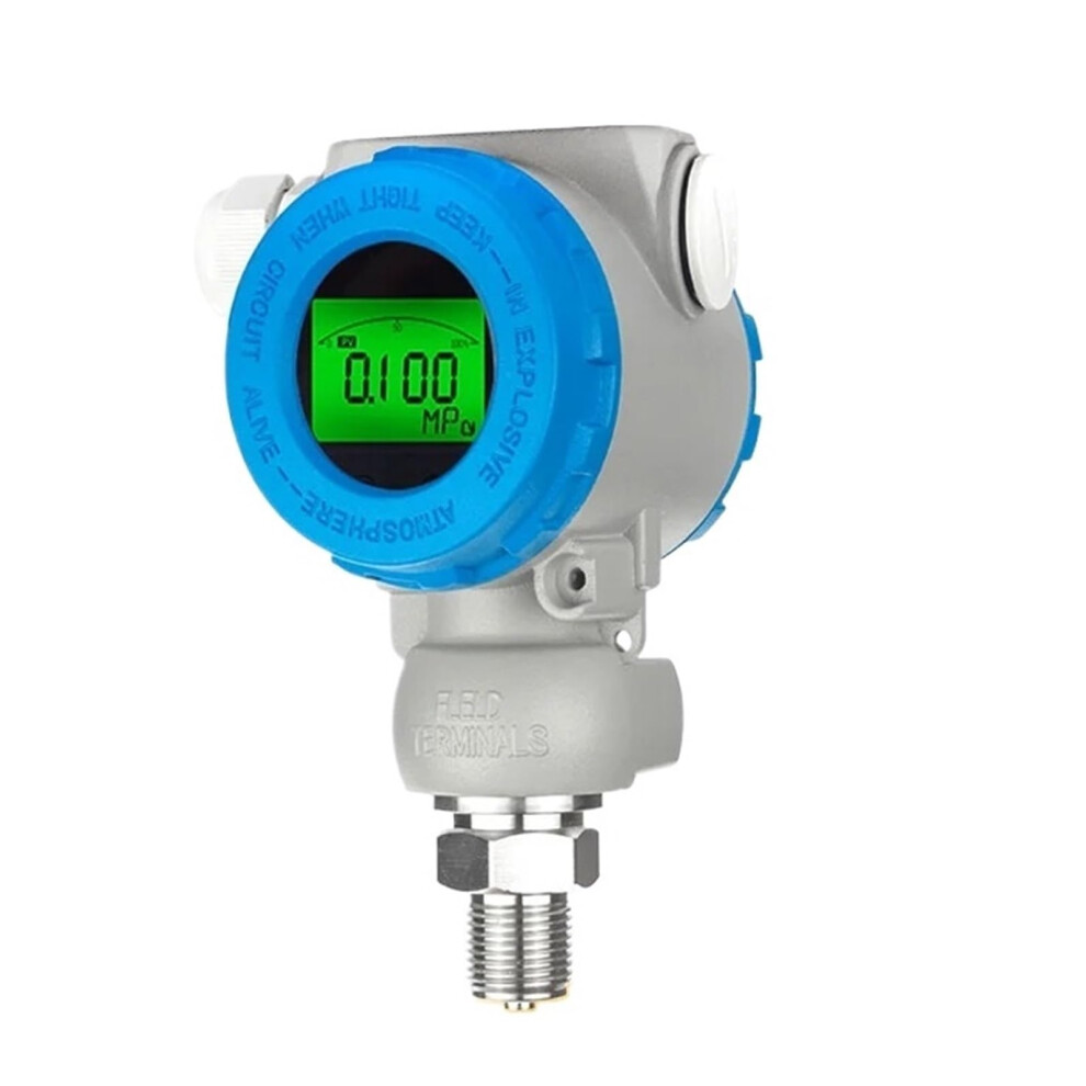 Pressure Sensor 420Ma Lcd Display Transmitter 016 Mpa Oil And Liquid Compatible 420Ma Output 9105992594313
