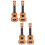 4 . Kinder Ukulele Aus Kunststoff, Musikinstrument 7