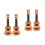 4 . Kinder Ukulele Aus Kunststoff, Musikinstrument 4