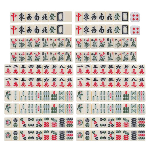 De Mini Mahjong Chino Portátil Para Exterior 1