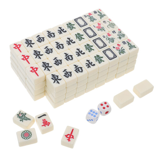 De Mini Mahjong Chino Portátil Para Exterior 2