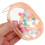 Bolsa Transparente Pvc Para Mini Bonecas Com Chaveiro 6