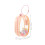Bolsa Transparente Pvc Para Mini Bonecas Com Chaveiro 2