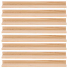 24Stk Holz Domino Halter Beige DIY Zubehör Für Karten Und Spiele