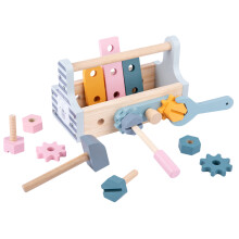 1 Set Holzbausteine Für Kleinkinder Rollenspiel Konstruktionsspielzeug