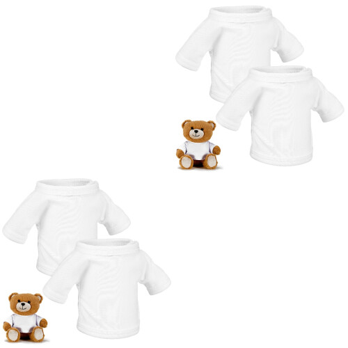 4 Unidades Roupas De Urso Para Reutilizável 2