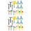 2 Sets Kinder DIY Lernmaterial 5