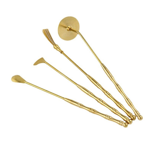 Incenses DIY Making Kits 4Pcs Brass Incenses Tool for
