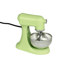 3Stk Mini Spielküche Mixer Modell Figurine Wohnaccessoire