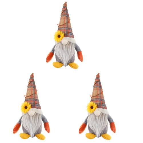 3Pcs Rudolph Decoração De Graças 1