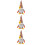 3Pcs Rudolph Decoração De Graças 8