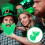 4Stück Falschschnurrbart St. Patrick’s Day Cosplay 3