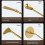 Incenses DIY Making Kits 4Pcs Brass Incenses Tool for 5