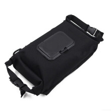 Camping Wet Tissue Box Hanging Design Canvas Storage Bag Outdoor Toilet Paper Wipes Portable Car Bathroom Travel Black
