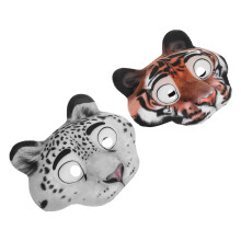 10 Tier Gesichtsmaske: Tiger Und Schneeleopard Für Party