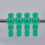 8Stk Kicker Figuren Aus Langlebigem Kunststoff, Bunt, Einfache Montage 6
