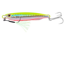 Blade Lure Sinking Vibration Bait With Artificial Feather 60G Color L For Bass Pike Perch Fishing
