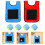 2 Ensembles Balles Et Gilet Pour Jeux 10