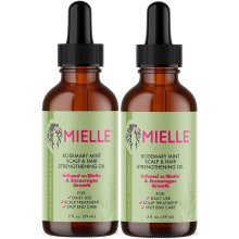Mielle, Scalp & Hår Styrkende Olie, Rosemary Mint, 2 fl oz (59 ml)