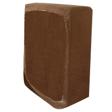Polyester Sofa Cushion Cover with High-Shallow coffee A