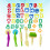 47 Teile Und Knete Form Set Bunt Kunststoff 6