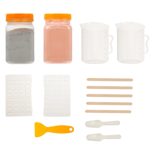 1 Set Bau Sandtisch Material Mit Mini Stein Formwerkzeugen