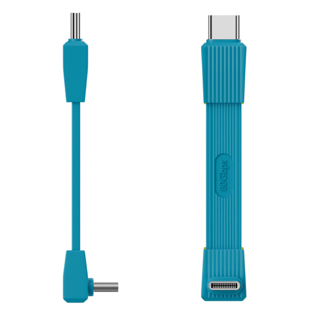 240W Usb C Flexible Charging Line Tpe Reinforced-67Mm Blue 7754000495535