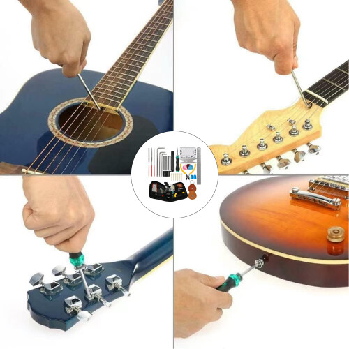 Professional Guitar Tool Set for String Instrument Setups Care 1