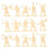 200Pcs Medieval Toy Soldier Mini Action Figures 4