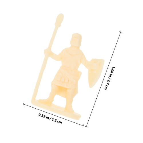 200Pcs Medieval Toy Soldier Mini Action Figures 1