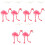 6 . String Tiermarionette Flamingo Flauschig 5