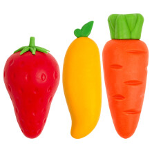 3Stk Mini Radiergummis Für Kinder, Mehrfachfunktion, Korrektur