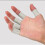 8 Fingerschutz Set Silikon Schutzhülle Für Training Grau M 3