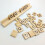 24 Pcs Wood Domino Rack Holders Organizer Support 5