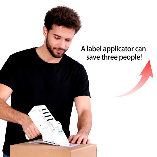 Ergonomic Handle Label Applicator Offers Comfortable Grip-2PCS 1