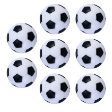 8St Zwart En Wit Tafelvoetbalballen 32 Mm Diameter Accessoire