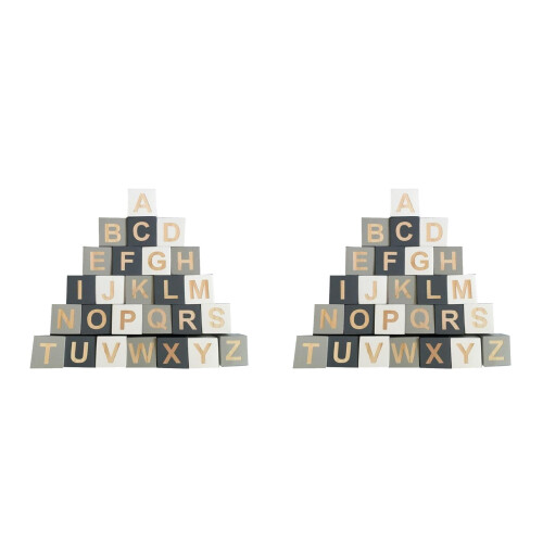 52 Holz Alphabet Foto Party 2