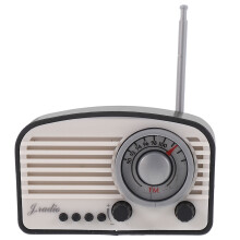 Miniature Radio Model Vintage Stijl Beeldje Simulatie
