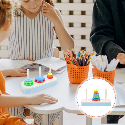 1 Set Kinderen Stapelbare Educatief Speelgoed 2
