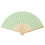 12 Stks Witte Vouwende Handventilator Kinderfeestcadeau Diy 2
