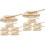 12 Stuks Onbeschilderd Tankmodel Diy Montage Set 6